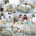 thumbnail image 5 of 3 Piece Colorful Birds Duvet Cover Set California King, Microfiber Comforter/Quilt Cover with Corner Ties and 2 Pillowcases, Modern Oil Painting Art Spring All Season Soft Bedding with Zipper Closure, 5 of 8
