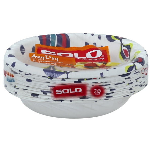 Solo White Family Paper Party Supply Set, (28 Pieces) - Walmart.com