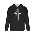 thumbnail image 5 of Qulqfy Fall Men Hoodies Christian Black Pullover Graphic Long Sleeve Hooded Casual Sweatshirts Sweatshirt for Men 4XL, 5 of 5