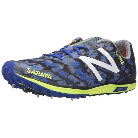 New Balance Men's 700v4 Cross-Country Track Spike, Blue/Yellow, 11 D(M)