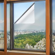 20×157 Silver One-Way Mirror Thermal Insulation Window Film for Home Use, Reflects UV Rays, Protects Privacy