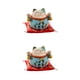 thumbnail image 1 of Bewildely Maneki Neko Good Luck Cat Piggy Kawaii  Bank Fortune Ornament 2piezas Causa, 1 of 1