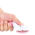 thumbnail image 3 of Professional Self-Cleaning Pet Deshedding Brush – Stainless Steel Pins, Rounded Tips & Non-Slip Grip (20cm), 3 of 8