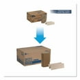 thumbnail image 2 of Pacific Blue Basic M-Fold Paper Towels, 1-Ply, 9.2 x 9.4, Brown, 250/Pack, 16 Packs/Carton | Bundle of 2, 2 of 5