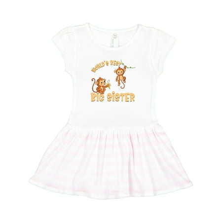 

Inktastic Big Sister Gift Toddler Girl Dress