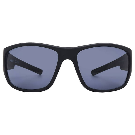 Timberland Blue Mirror Wrap Men's Sunglasses TB7220 92X 62