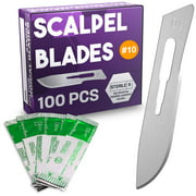My Med Pack of 100 Disposable Scalpel Blades Size  #10