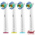thumbnail image 7 of Replacement Brush Heads Compatible with Oral b Braun- 12 Electric Toothbrush Heads for Oralb- Double Clean, Floss Action & 3D White Brushes- Fits the Kids Pro 1000 Sonic Flossaction Dual Cross & More, 7 of 7