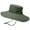 Army Green, variant on Fisherman Hats for Men Adjustable Foldable Lightweight Polyester Waterproof Breathable Sun Shade Cap