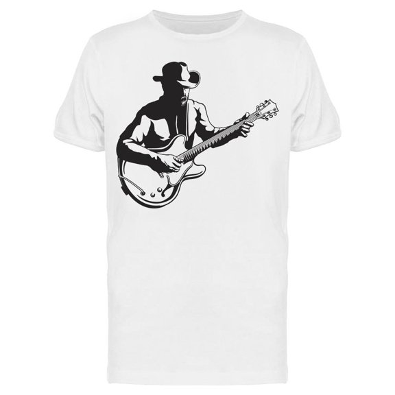 A Cowboy Playing The Guitar Tee Men's -Image by Shutterstock