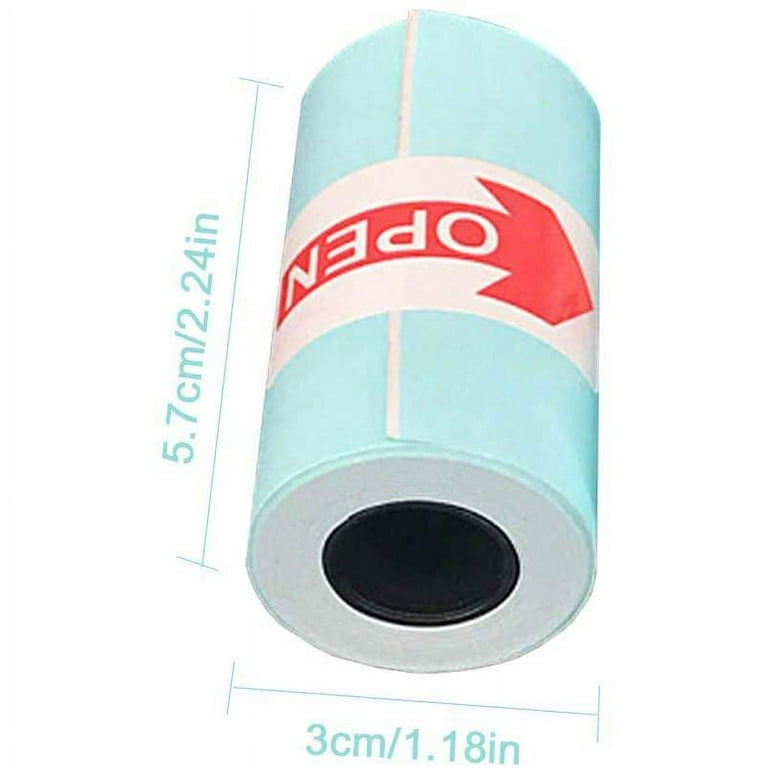 Printable Sticker Paper Roll Direct Thermal Paper With Self-adhesive  57*30mm For A6 Pocket Thermal Printer For Paperang P1/p2 Mini Photo  Printer, 3 Ro