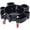 Black + 1 Pack, variant on LuckyNote 5 Gallon Rolling Bucket Dolly with 5 Swivel Casters, Removable Dirt Filter for Car Wash Detailing – 1 Pack