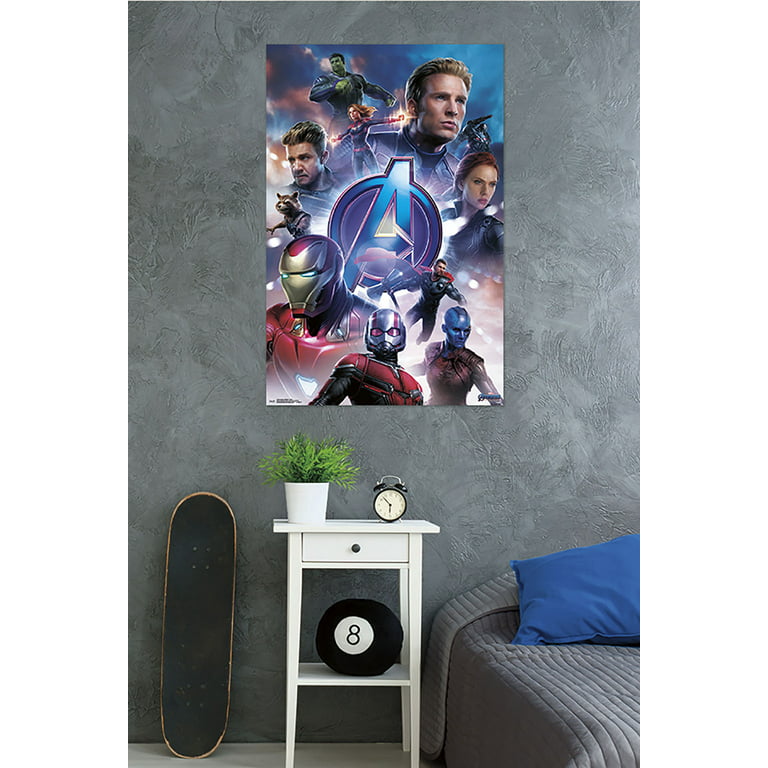 Avengers Endgame Poster Displayed; the Avengers, is a American Superhero  Film Based on the Marvel Comics Superhero Team Editorial Photography -  Image of based, gems: 145942647