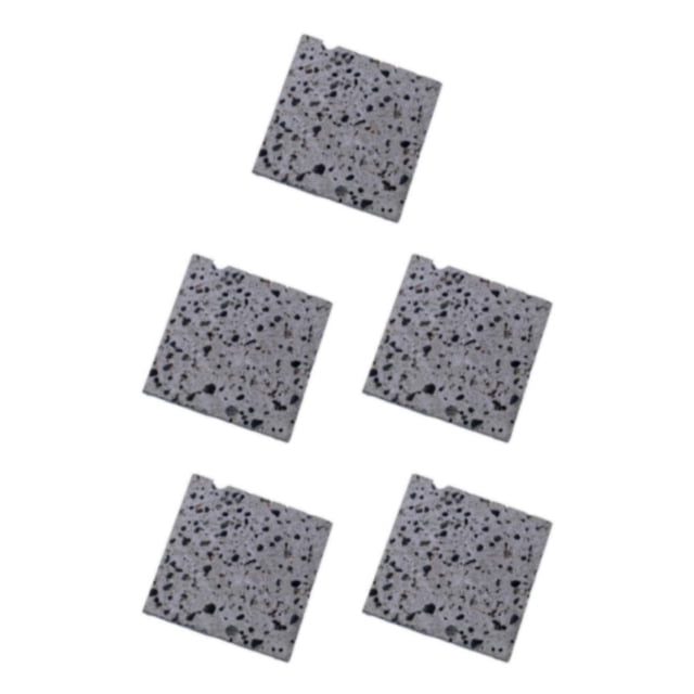 Naiovety Premium Natural Stone Photo Props Studio Tableros de fondo Impresionante y cautivador Gray Square 10x10cm Type2 NO2
