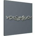 thumbnail image 5 of Ekena Millwork 17 1/8"W x 3"H x 7/8"P Versailles Large Ribbon with Bow Center Onlay, 5 of 6