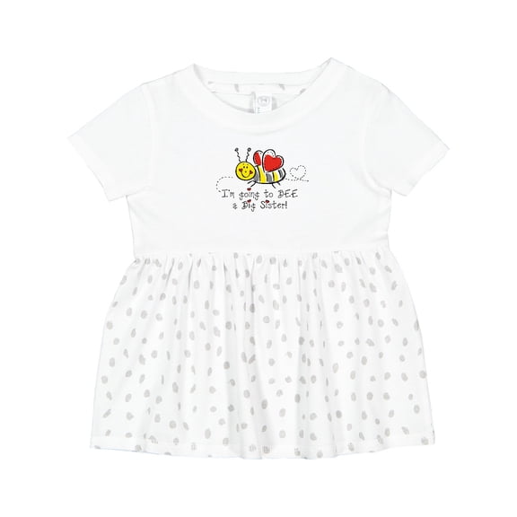 Inktastic Bee Future Big Sister Girls Baby Dress