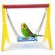 thumbnail image 3 of Hamster Toy Swing Hammock Parrot Gnawing Toy Bird Toy Standing Bar Chain Swing, 3 of 5