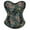 Black, variant on Womens Corset Tops Vintage Gothic Overbust Bustier 2025 Fashion Lace Up Satin Boned Bodyshaper Corset Bridal Shapewear Plus Size Bodysuit Halloween Costume Black L