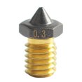 thumbnail image 1 of Boquilla de latón CHT recubierta de PTFE de alto flujo para E3D V6 para impresora 3D VORON/MK3S, 1 of 6