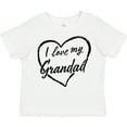thumbnail image 3 of Inktastic I Love My Grandad in Black Chalk Heart Boys or Girls Toddler T-Shirt, 3 of 5