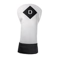 thumbnail image 1 of Golf Club Head Cover Regalos de portada del club de golf que se ajustan a la mayoría de los golf club de golf PU cuero impermeable guardia de techo de 15x31cm, 1 of 8
