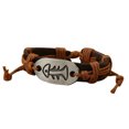 thumbnail image 2 of Bracelet, Rétro Unisexe Bracelet en Alliage de Vachette Bracelet Multi-Fonctionnel, 2 of 2