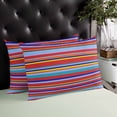 thumbnail image 4 of Throw Pillow Cover, Pillowcase Protectors with Zipper, Breathable Decorative Lumbar Pillow Case Cover, Pillow Shams for Couch Sofa 12x20Inch, 4 of 7