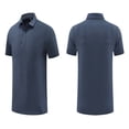 thumbnail image 6 of LYMAYTER Men's Athletic Short Sleeve Loose Outdoor T-Shirt Lightweight Golf shirt for M-3XL, 6 of 8