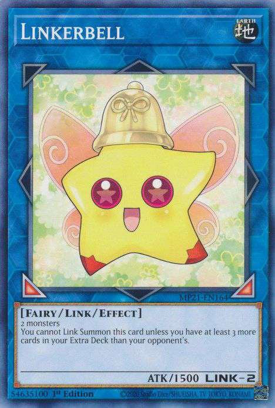 YuGiOh 2021 Tin of Ancient Battles Common Linkerbell MP21-EN164