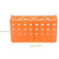 thumbnail image 2 of KHBUAB 2Pcs Lab Technicians Tube Holder Organizer for Test Tubes 16.80X9.80X4.70CM, 2 of 8