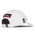 thumbnail image 4 of Gorra de Golf Titleist Tour Performance Blanca y Negra con Protección UV 50+, 4 of 5