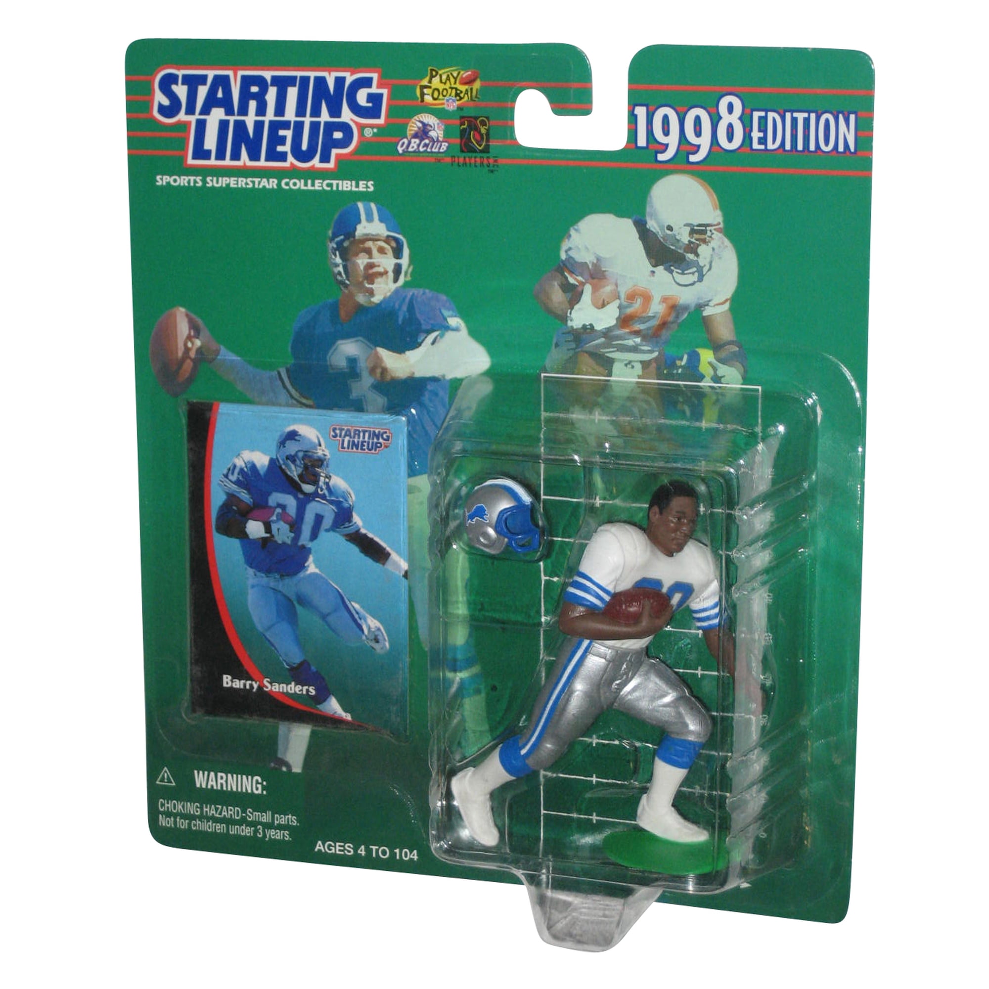 NFL Football Starting Lineup (1998) Barry Sanders Detroit Lions Figure