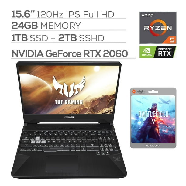 ASUS VR Ready Gaming Laptop 15.6" 120Hz FHD IPS-Type ...