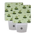 thumbnail image 7 of LED Sensor Night Light Auto On/Off Dusk to Dawn Lamp for Bedroom Hallway Cute Frogs on Lily Pads 2 Pack, 7 of 7