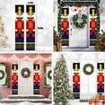 thumbnail image 2 of 2Pcs Outdoor Indoor Christmas Banner Knight Soldier Model Nutcracker Banners For Front Porch Garden Home Holiday Xmas Party Decoration, 2 of 7