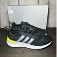 thumbnail image 1 of *NEW WITH BOX* Ad-id-as Racer TR21 Running Shoes Men's Size 10 Black/Solar Yellow, 1 of 6