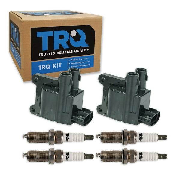 TRQ Ignition Coils & Spark Plugs Fits 1997-2000 Toyota 4Runner 1998 T100 Tacoma TKA05879