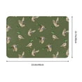 thumbnail image 3 of Daiia Birds Wild Ducks Front Door Mat, Heavy Duty Durable Welcome Mat for Outdoor Indoor, Dirt Trapper Waterproof Super Absorbent Door Mat, 16" x 24", 3 of 9