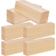 thumbnail image 2 of 10 Pcs Carving Wood Blocks Whittling Wooden Blocks Unfinished Basswood Blocks for Carving Beginners and Professional, 2 of 3