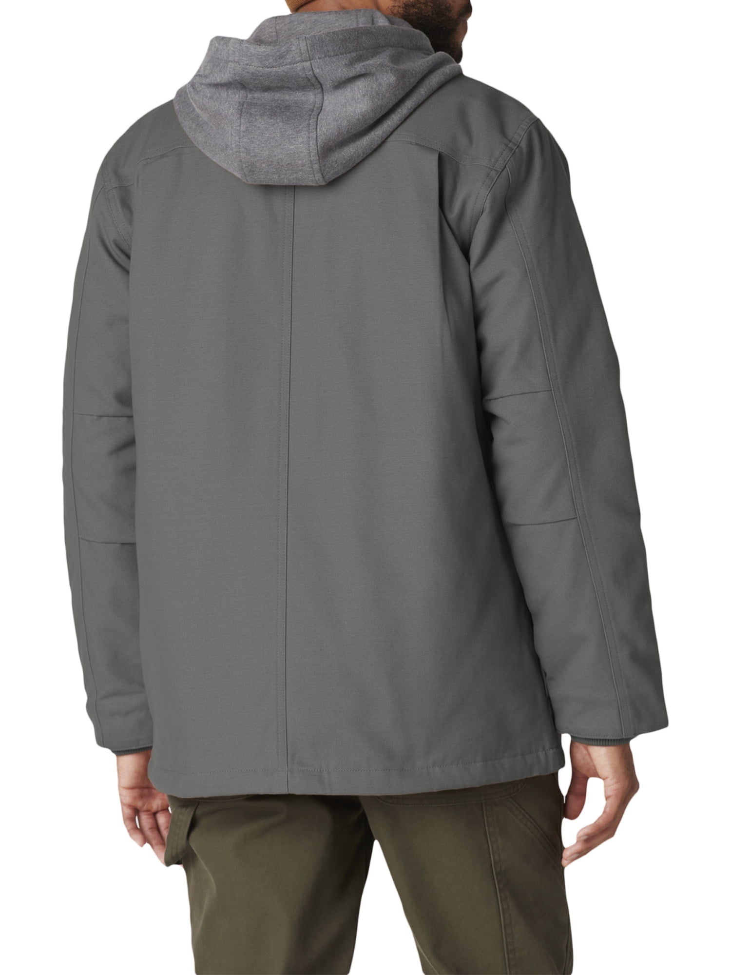 Genuine Dickies Men's Canvas Hooded Heavyweight Workwear Shirt Jacket