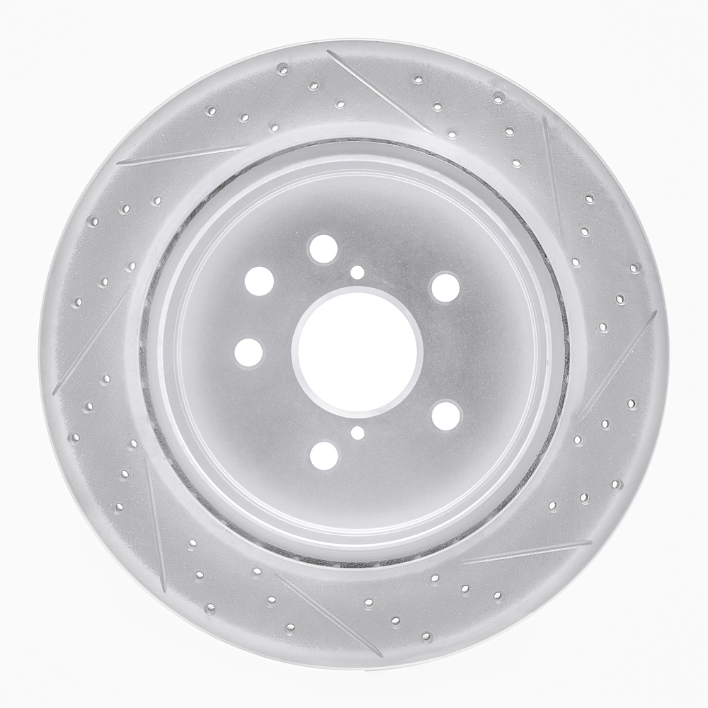 Dynamic Friction Company 830-75015L DFC Geoperformance Rotor - Drilled and Slotted
