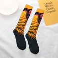 thumbnail image 6 of Bingfone Compression Socks for Women and Men Long Socks for Running Athletic Cycling Nurse-Watercolor Glasses Guinea Pig, 6 of 8