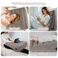 thumbnail image 2 of RoamReady Inflatable Wedge Pillow, for Adult Portable Adjustable Support, Acid Reflux, Leg Elevation, Post Surgery, Travel with Storage Bag, 2 of 6