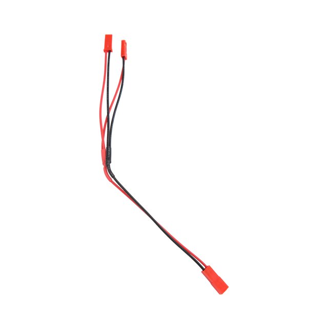 Divisor De Enchufe JST, Ligero, Suave, 1 Macho A 2 Hembra, Divisor De Enchufe JST Flexible Para Modelos De Coche RC Para Modelos De Barco ANGGREK JST Connection Line