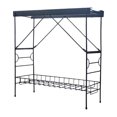 thumbnail image 1 of Estante de almacenamiento para raquetas de tenis, organizador de garaje, fácil de instalar, independiente, resistente, soporte para equipo de tenis, 1 of 8