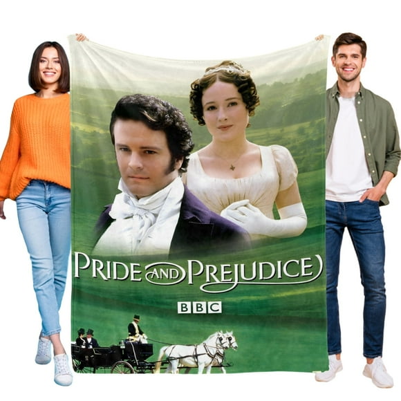 Orgullo y Prejuicio anti-pilling, suave, ligera, esponjosa y acogedora de lujo para hogar y cocina – Perfecta para niños y adultos,100X130cm