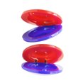 thumbnail image 2 of Graflsoa Colorful ABS Finger Castanets for Kids - Dual Pack, Safe & Durable Early Learning Musical Instruments for Toddlers, Red & Blue, Smooth Grip Design, 2 of 6