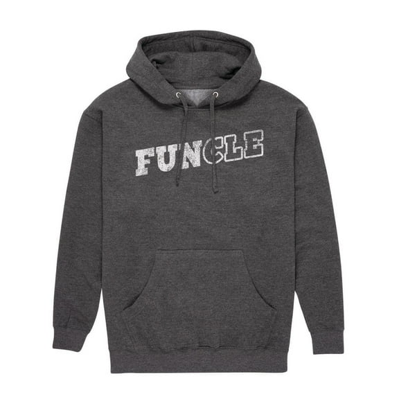 Instant Message - Funcle - Adult Pullover Hooded Fleece Sweatshirt