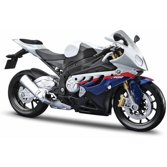 Maisto BMW S1000RR 1:12 Scale Die-Cast Motorcycle Model Kit Assembly Required