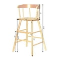 thumbnail image 3 of Sargent's Sons Amish Style Youth Chair * Solid Wood * Gray Blue* Kitchen - Dining Room, 3 of 7